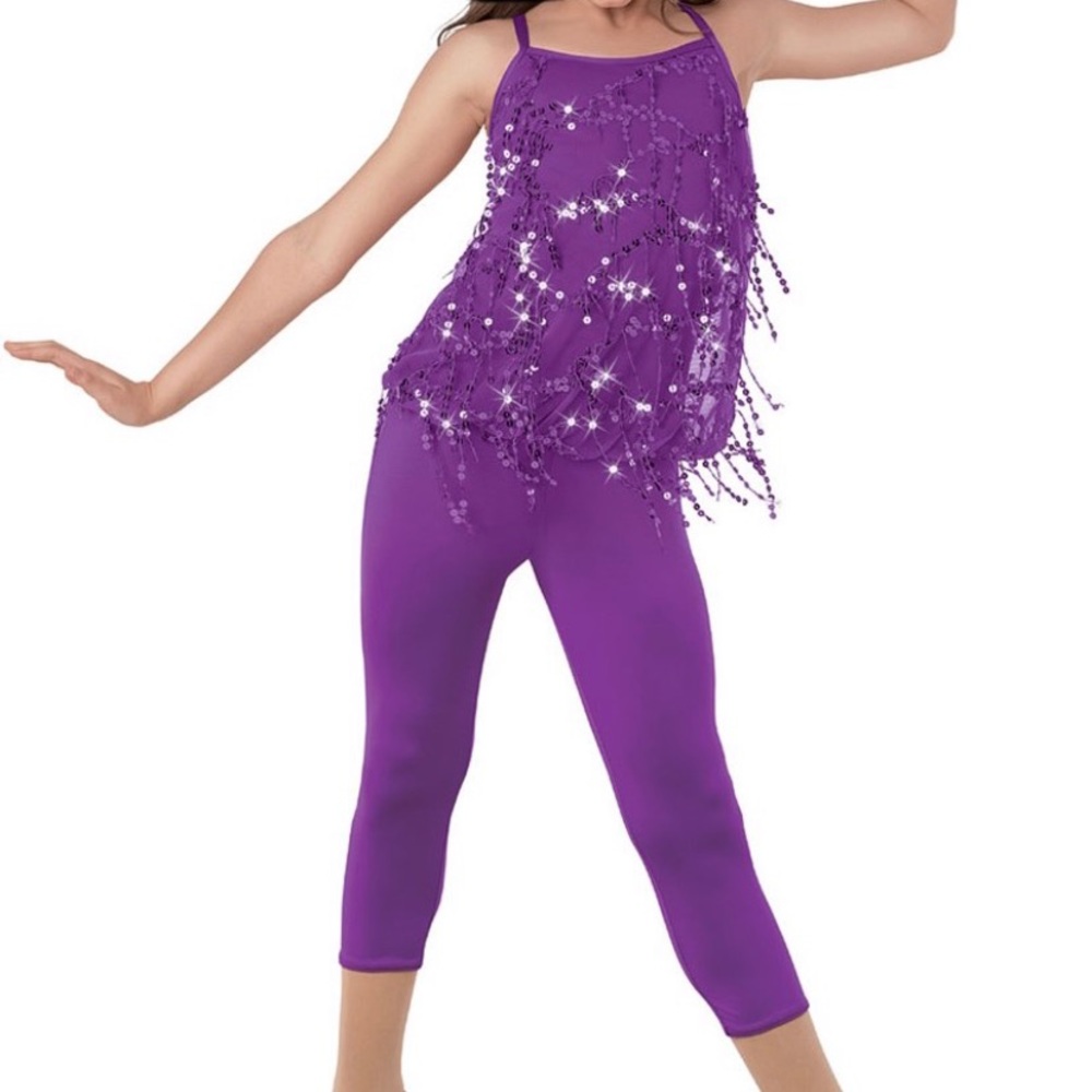 Purple sparkle